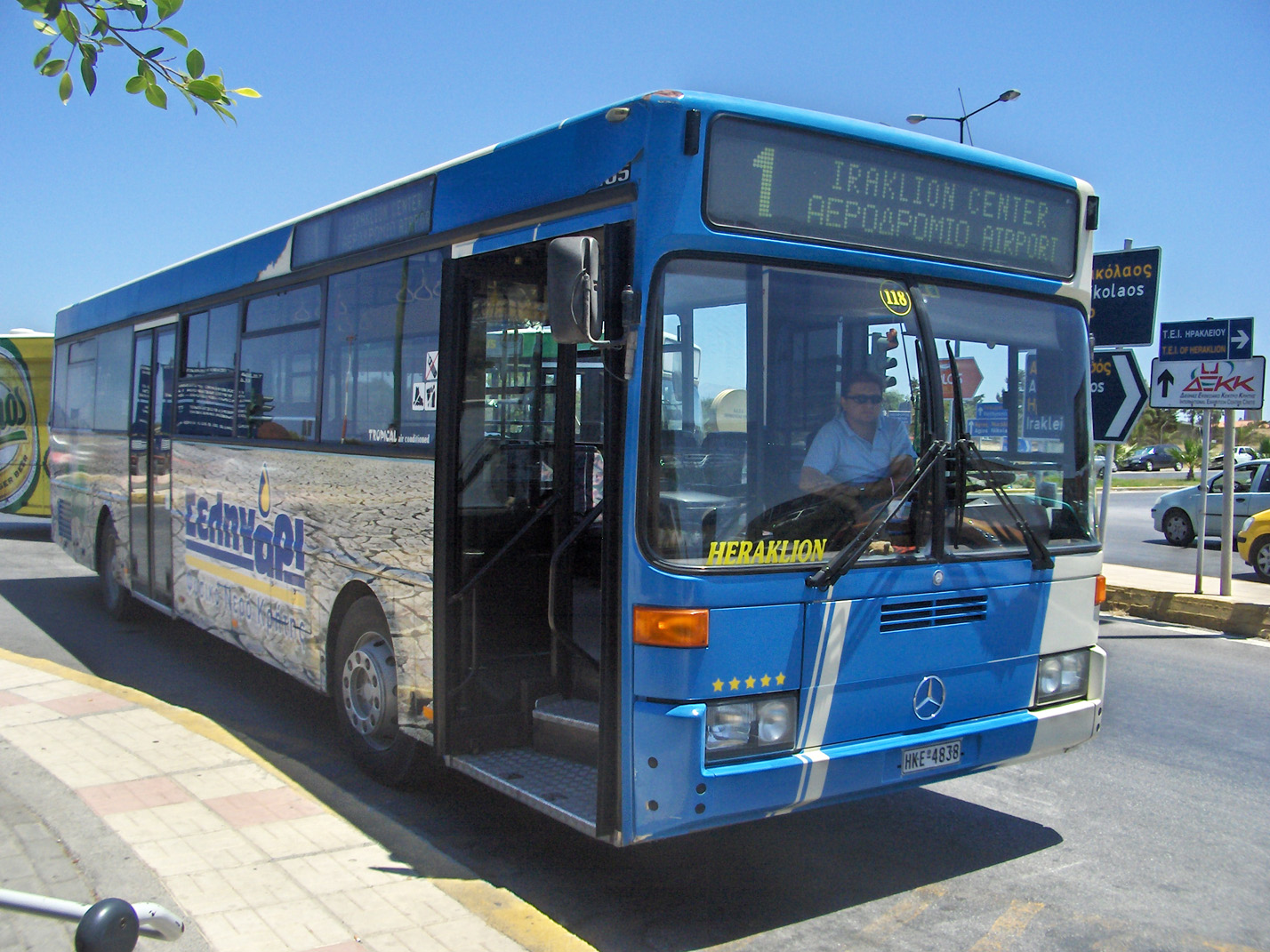 Griechenland, Mercedes-Benz O405N Nr. 118