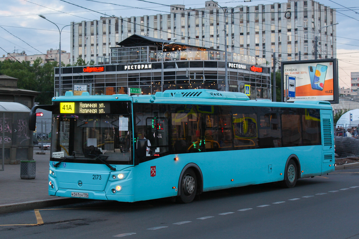 Санкт-Петербург, ЛиАЗ-5292.65 № 2173