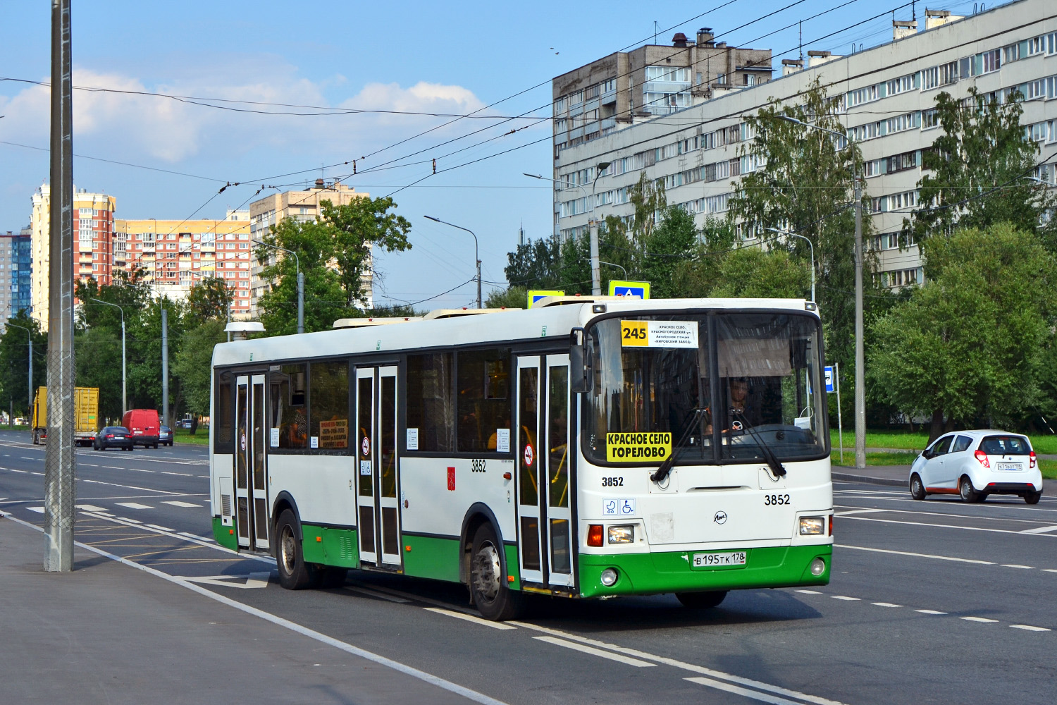 Санкт-Петербург, ЛиАЗ-5293.60 № 3852