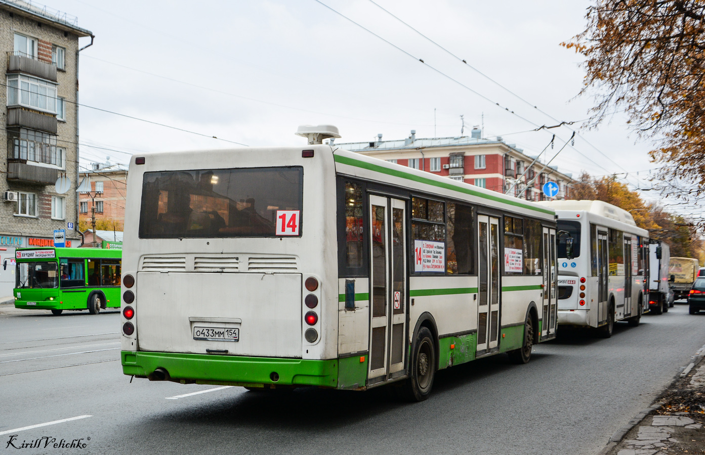 Новосибирская область, ЛиАЗ-5256.53 № О 433 ММ 154