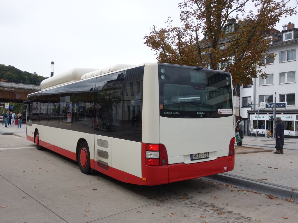 Гессен, MAN A21 Lion's City NL313 CNG № 78