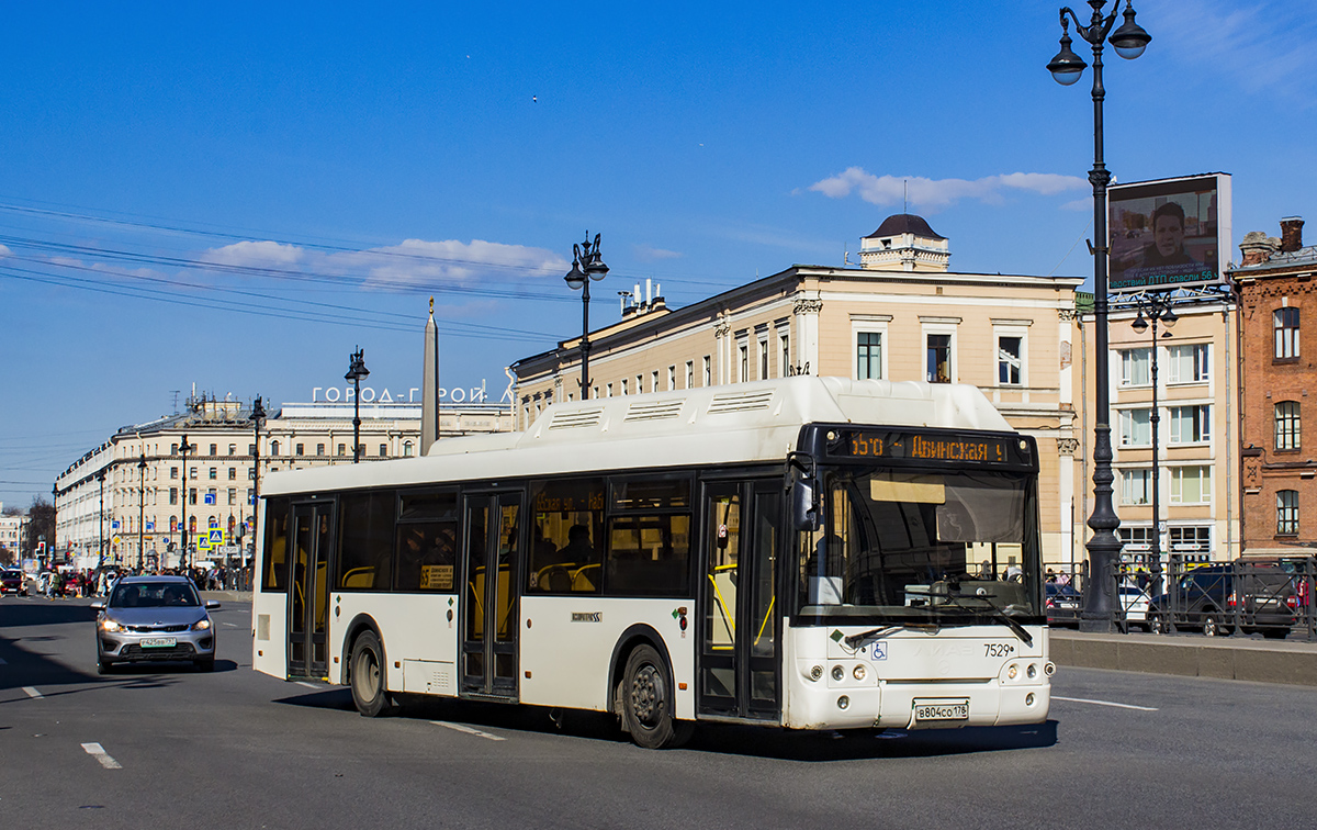 Санкт-Петербург, ЛиАЗ-5292.71 № 7529