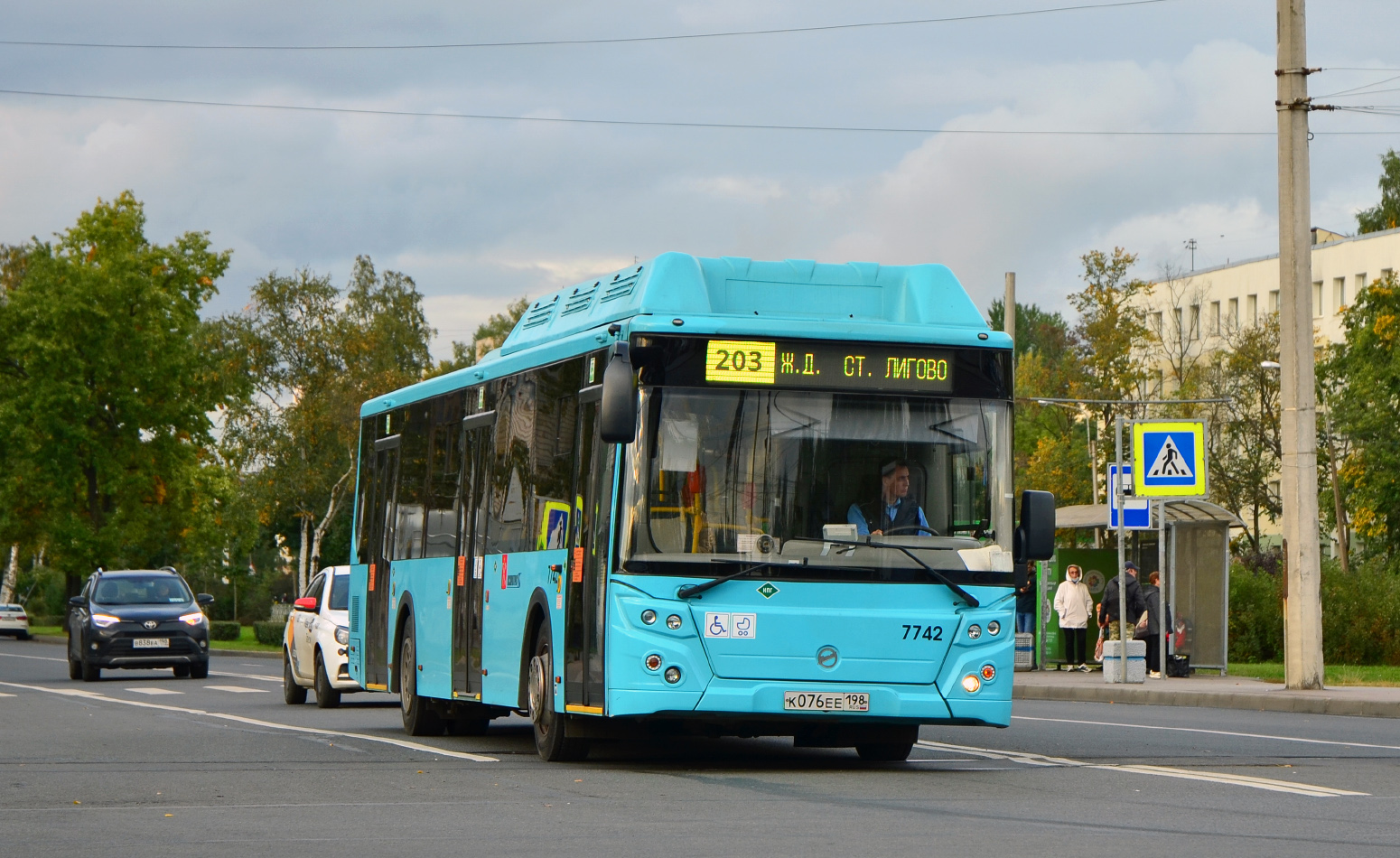 Санкт-Петербург, ЛиАЗ-5292.67 (CNG) № 7742