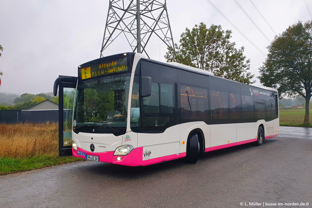 Dolní Sasko, Mercedes-Benz Citaro C2 hybrid č. 86