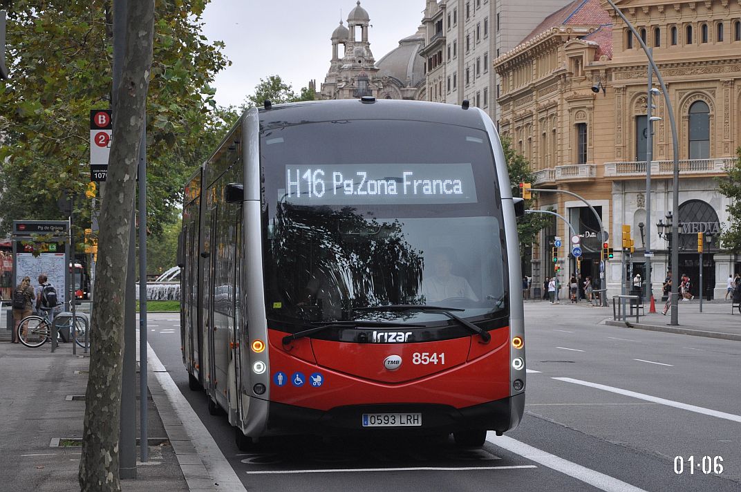 Испания, Irizar ie tram 18m № 8541