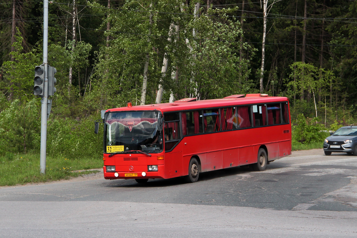 Пермский край, Mercedes-Benz O408 № АМ 667 59