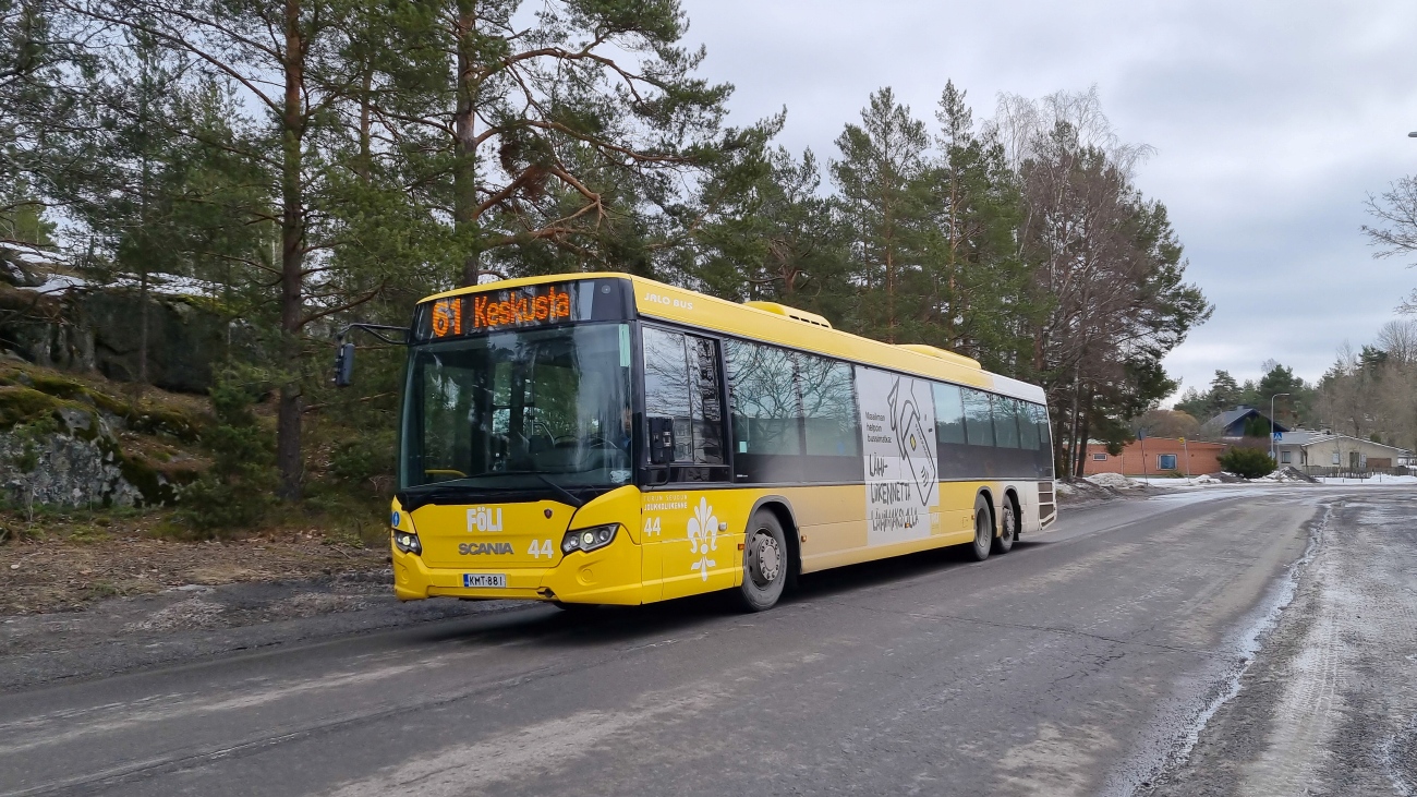 Фінляндыя, Scania Citywide LE № 44