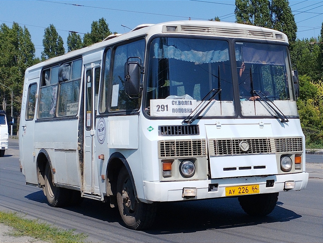 Саратовская область, ПАЗ-32053 № АУ 226 64