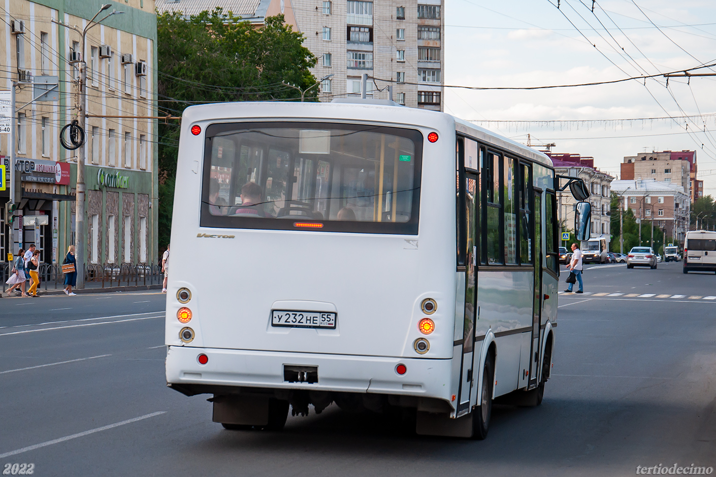 Омская область, ПАЗ-320412-04 "Вектор" № 3520