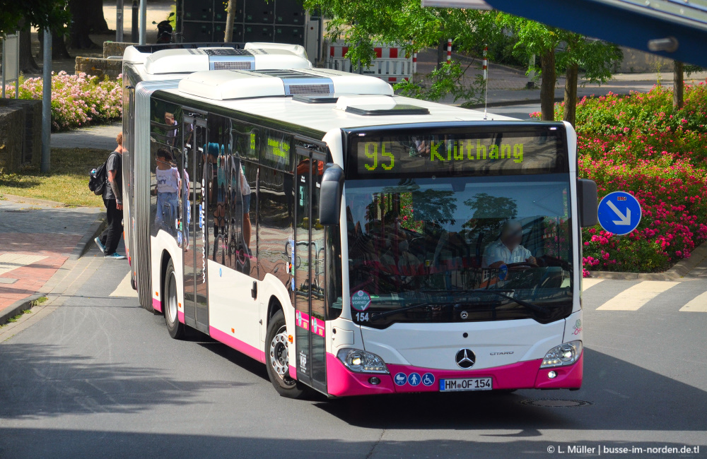 Нижняя Саксония, Mercedes-Benz Citaro C2 G № 154