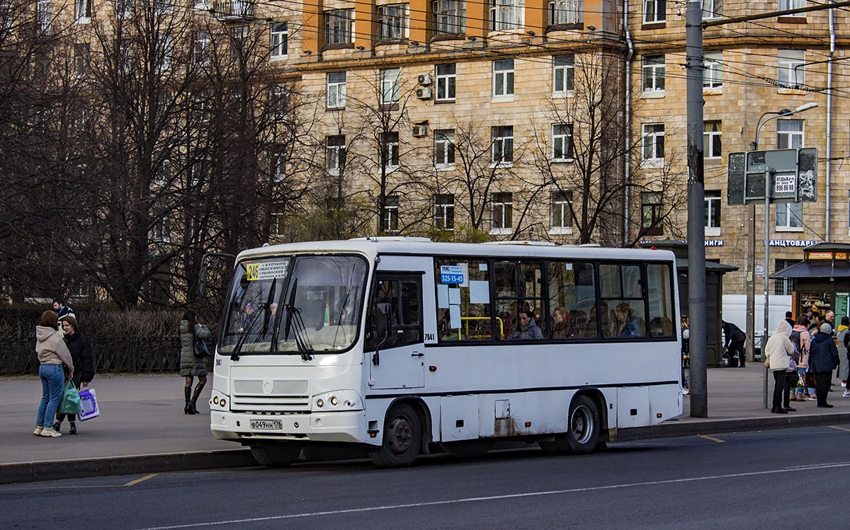 Санкт-Петербург, ПАЗ-320402-05 № 7941