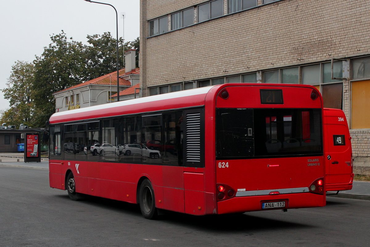 Lithuania, Solaris Urbino II 12 № 624