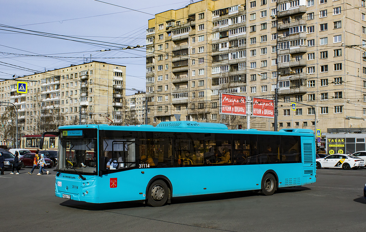 Saint Petersburg, LiAZ-5292.67 (LNG) # 31114