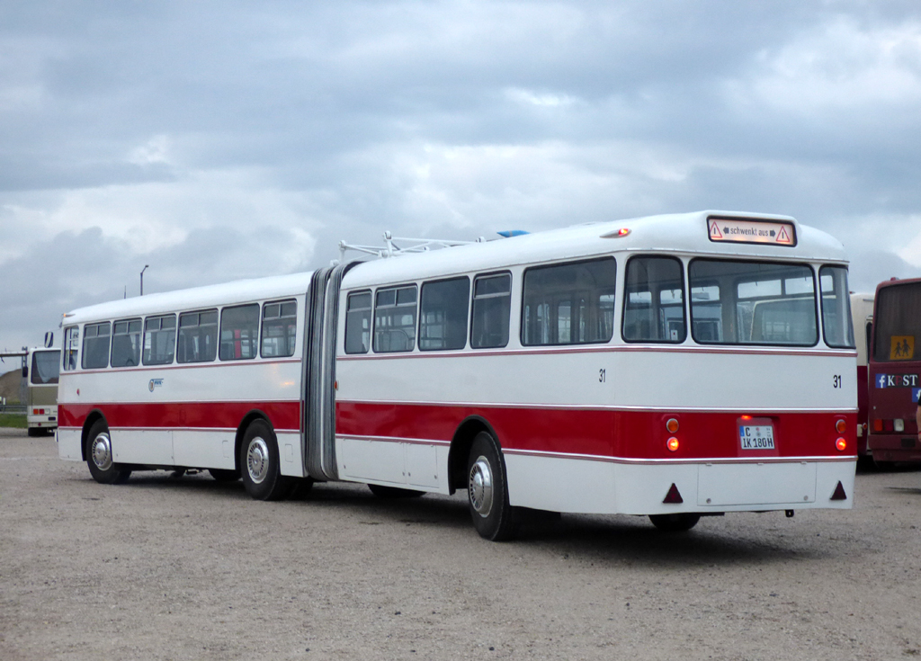 Саксония, Ikarus 180.22 № 31; Венгрия — IV. Ikarus Találkozó, Aeropark (2022)