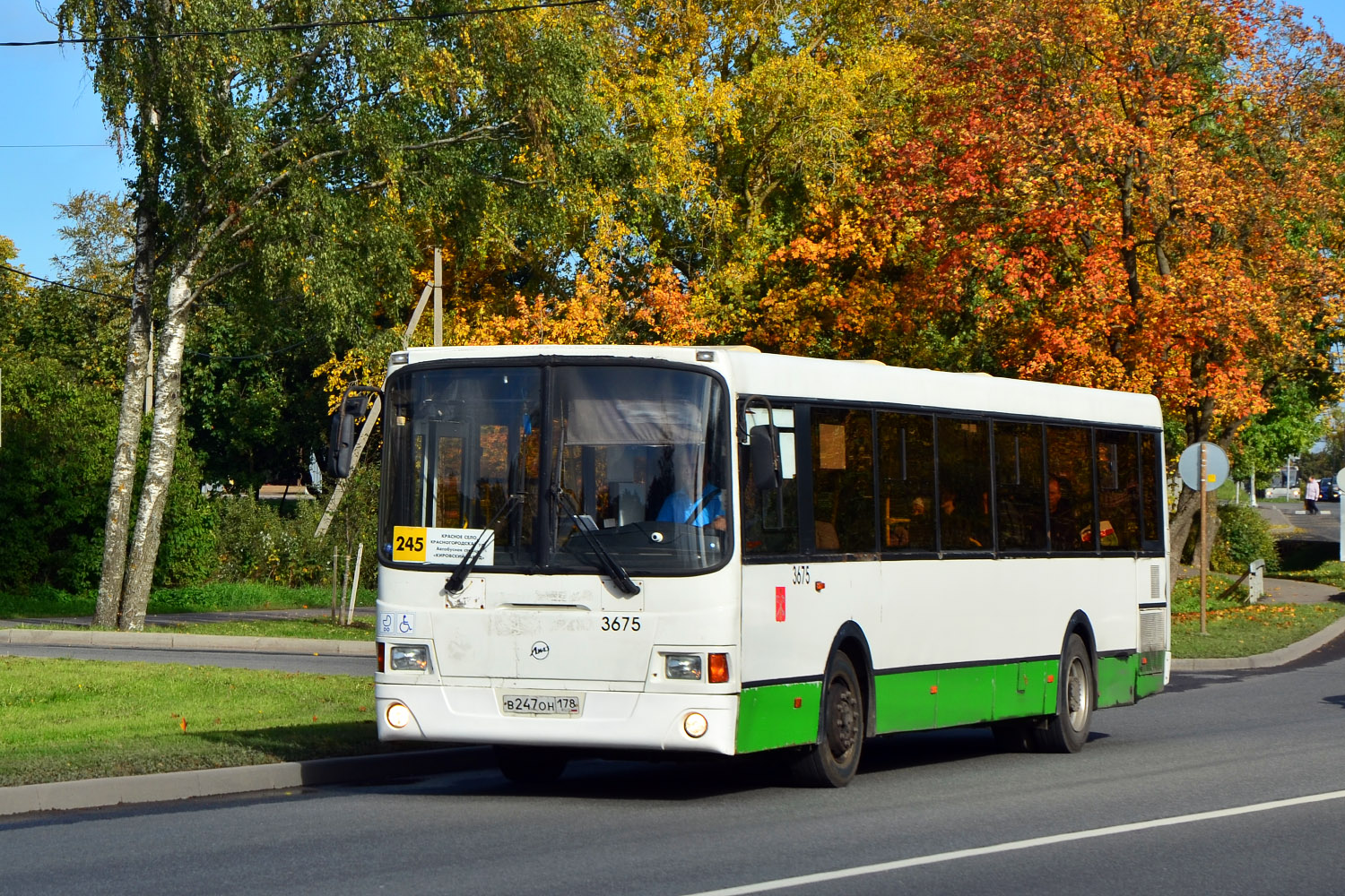 Санкт-Петербург, ЛиАЗ-5293.60 № 3675