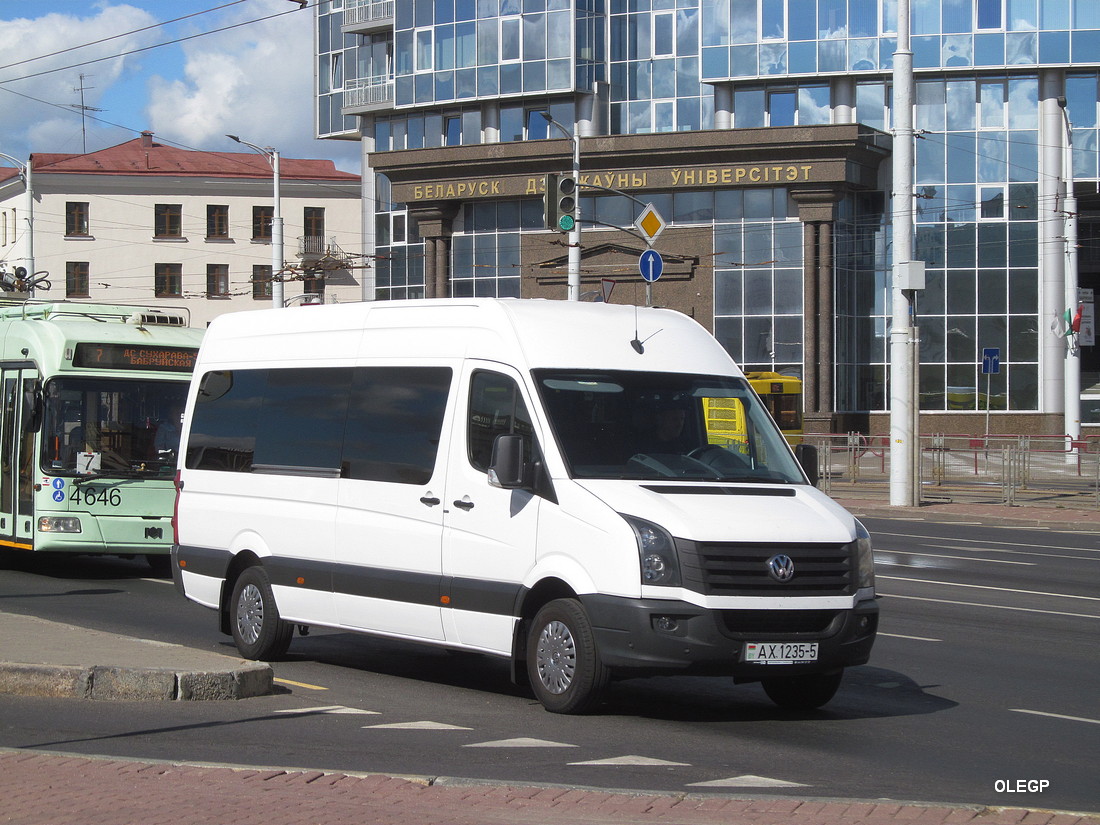 Минская область, (модель неизвестна) № АХ 1235-5 Минская область, (модель неизвестна) № АХ 1235-5