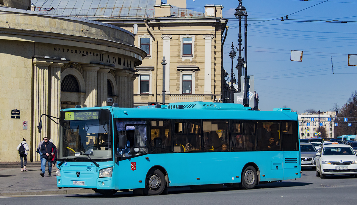 Санкт-Петербург, ЛиАЗ-4292.60 (1-2-1) № 6961