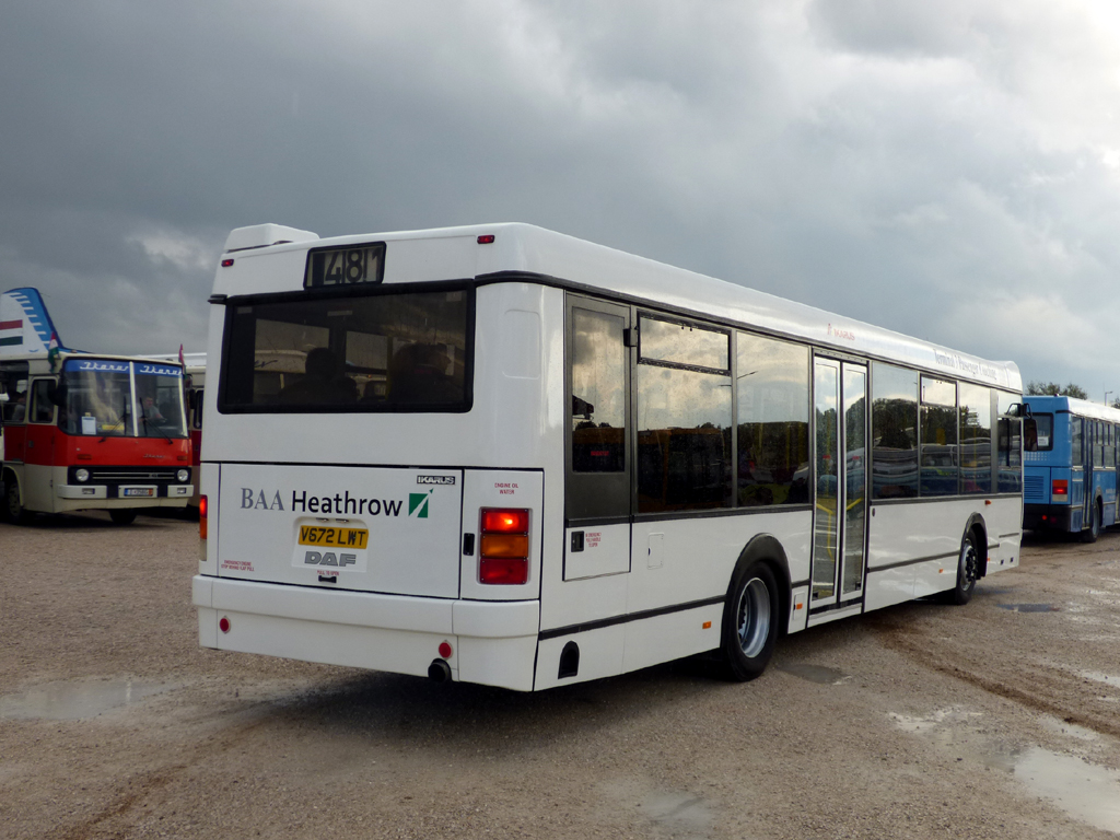 Ungarn, Ikarus 481.82 Nr. V672 LWT; Ungarn — IV. Ikarus Találkozó, Aeropark (2022)