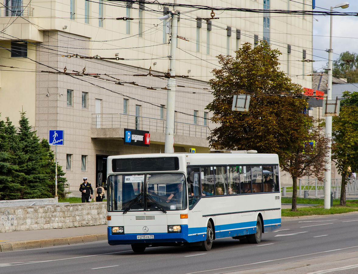 Калининградская область, Mercedes-Benz O405 № Р 215 УВ 39