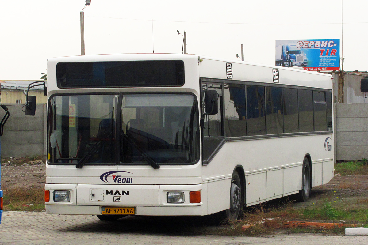 Днепропетровская область, MAN A12 EL262 № AE 9211 AA