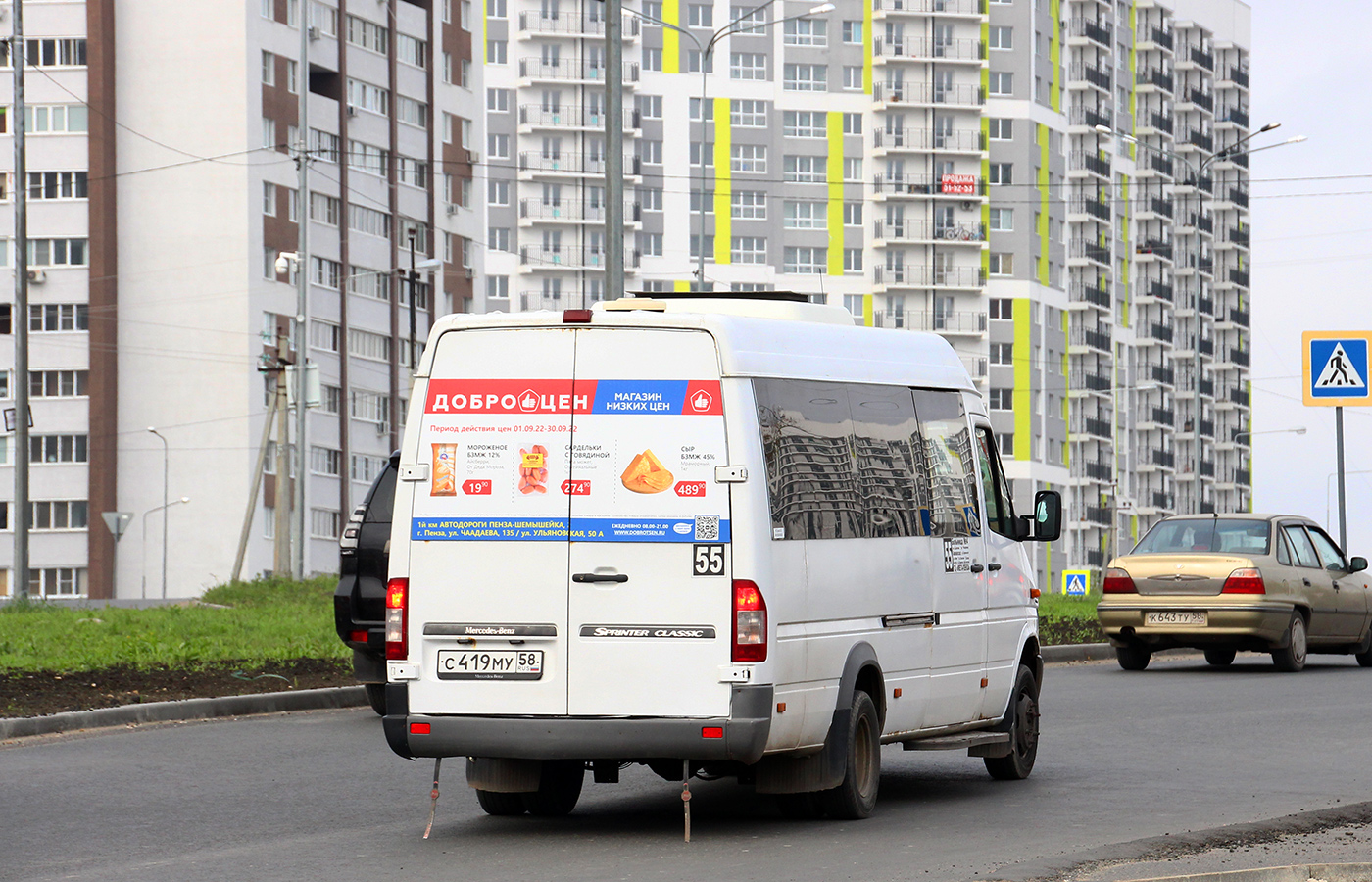 Пензенская область, Луидор-223237 (MB Sprinter Classic) № С 419 МУ 58