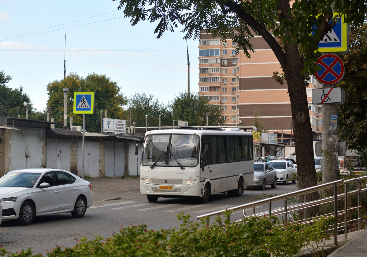 Краснодарский край, ПАЗ-320412-05 "Вектор" № АВ 243 23