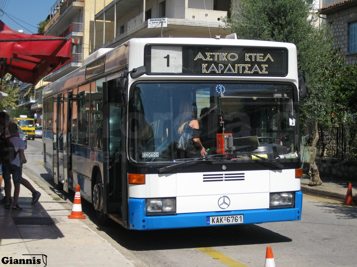 Греция, Mercedes-Benz O405N2 № 1