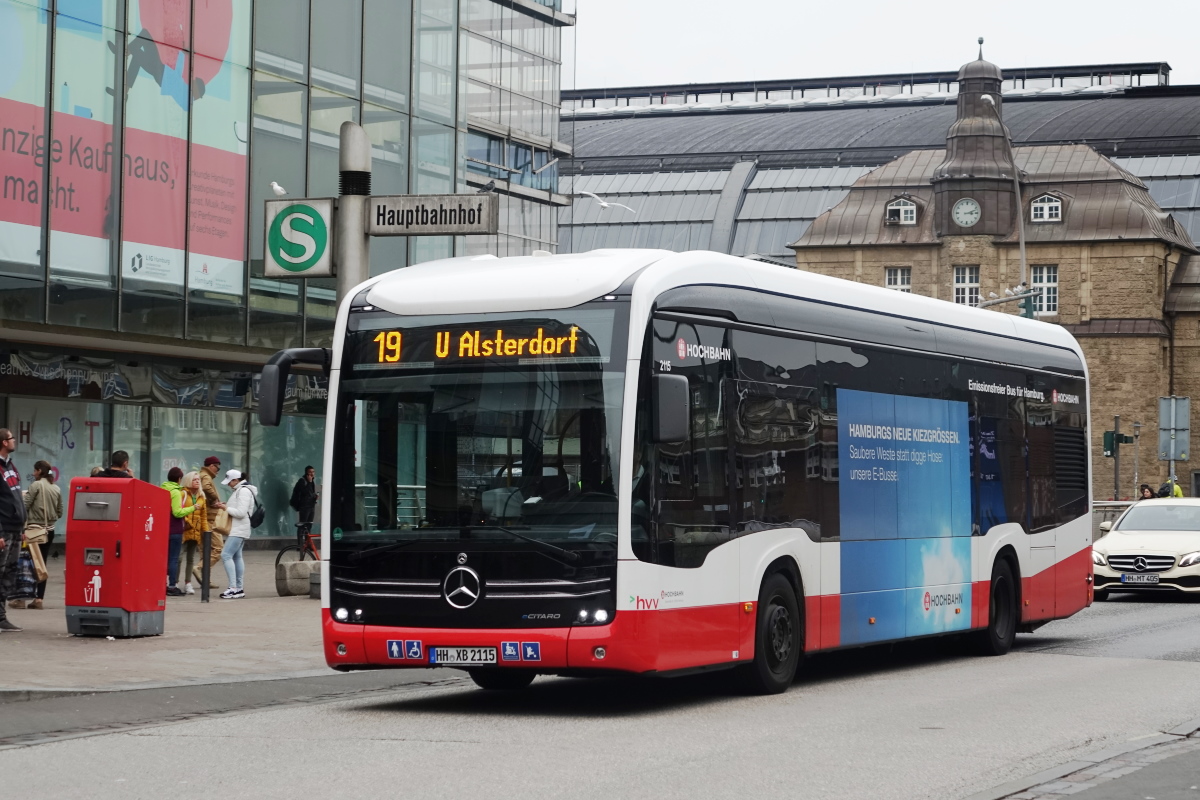 Гамбург, Mercedes-Benz eCitaro № 2115