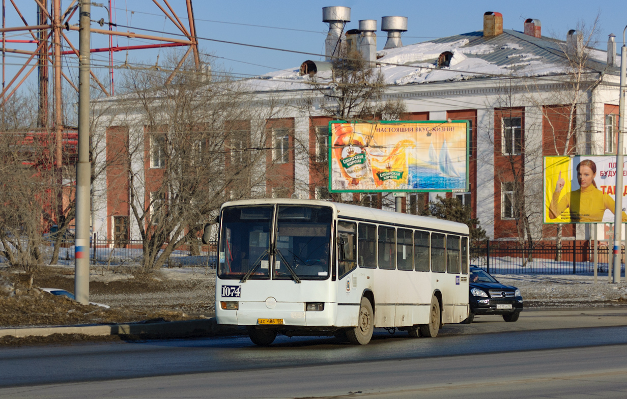 Omsk region, Mercedes-Benz O345 # 1074
