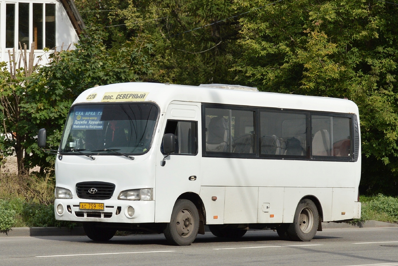 Kursk region, Hyundai County SWB C08 (TagAZ) Nr. АС 759 46