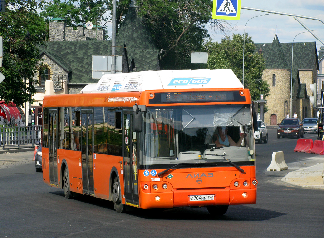 Ніжагародская вобласць, ЛиАЗ-5292.67 (CNG) № 15190