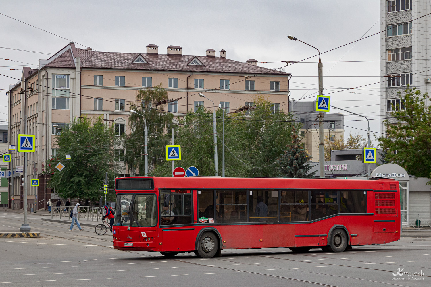 Татарстан, МАЗ-103.465 № 166