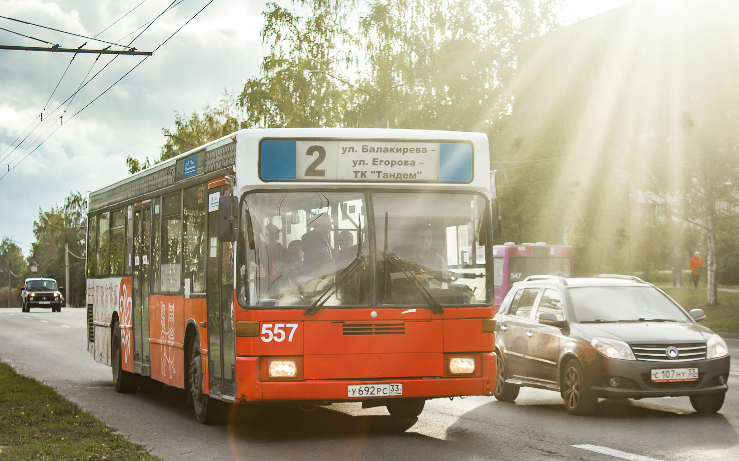 Владимирская область, Mercedes-Benz O405N2 № 557