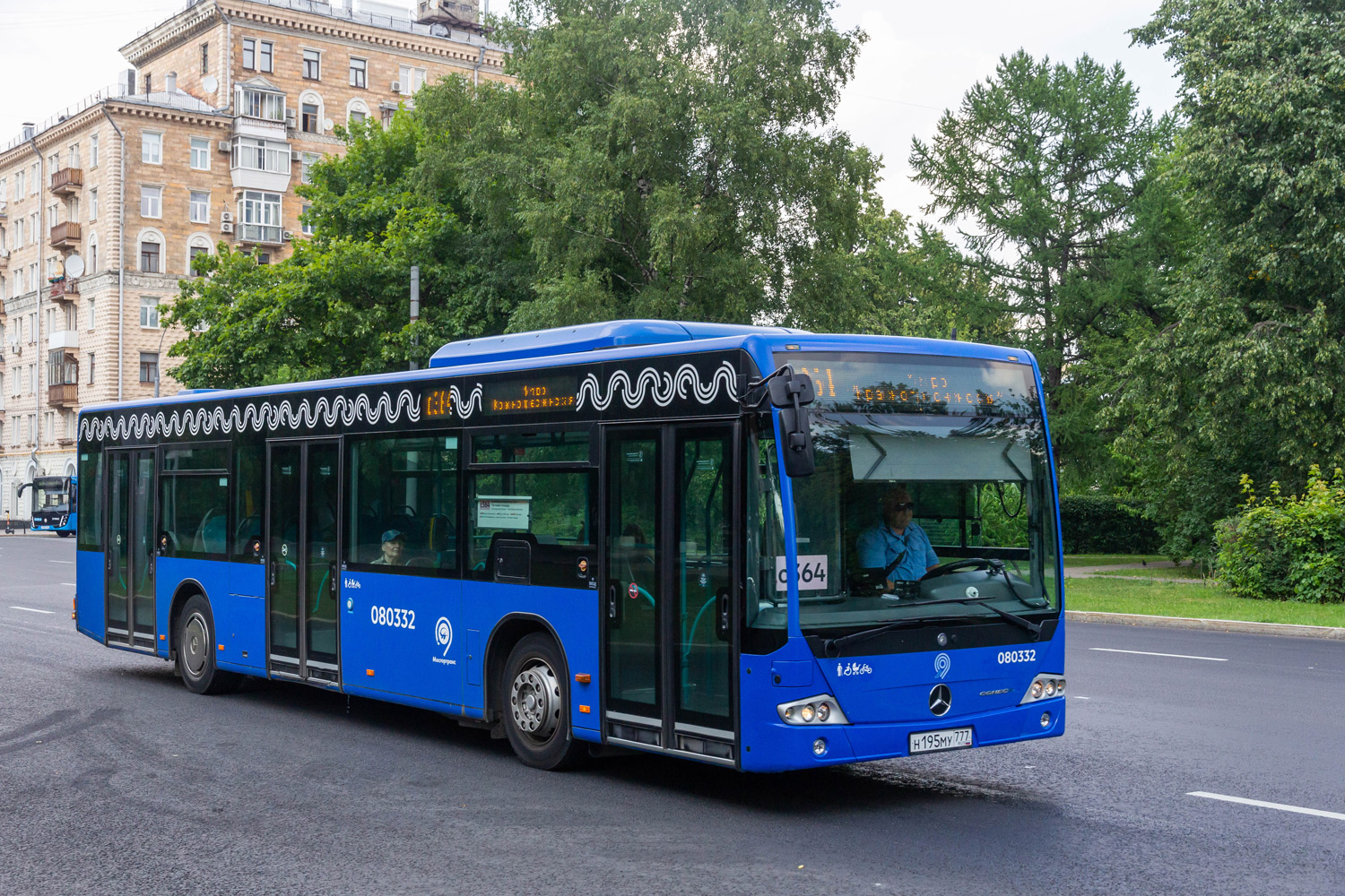 Москва, Mercedes-Benz Conecto II № 080332