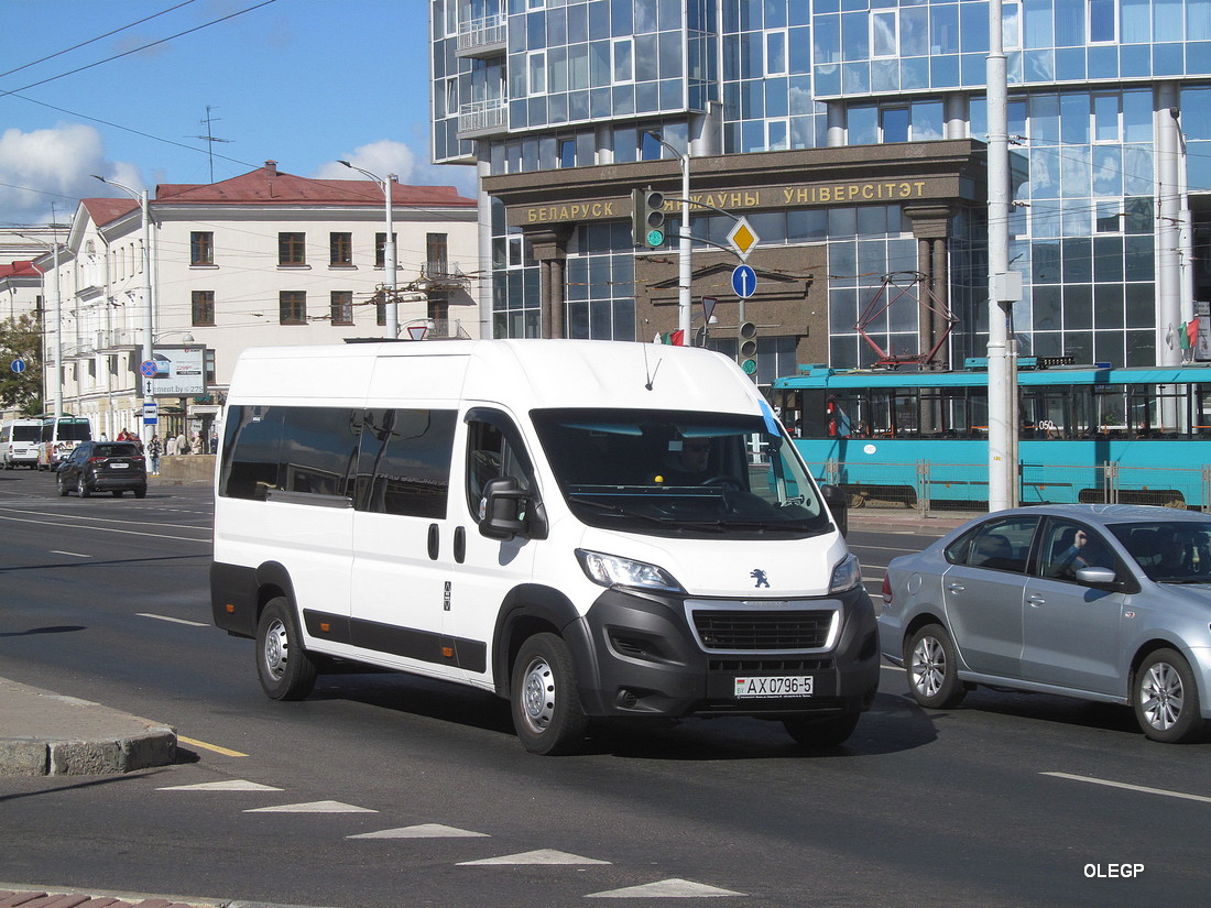 Минская область, Peugeot Boxer № АХ 0796-5 Минская область, Peugeot Boxer № АХ 0796-5