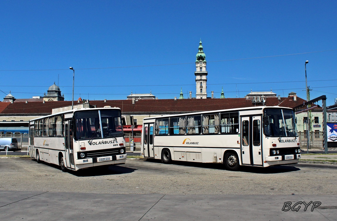 Венгрия, Ikarus 263.10 № GZF-214; Венгрия, Ikarus 260.20M № GNX-310