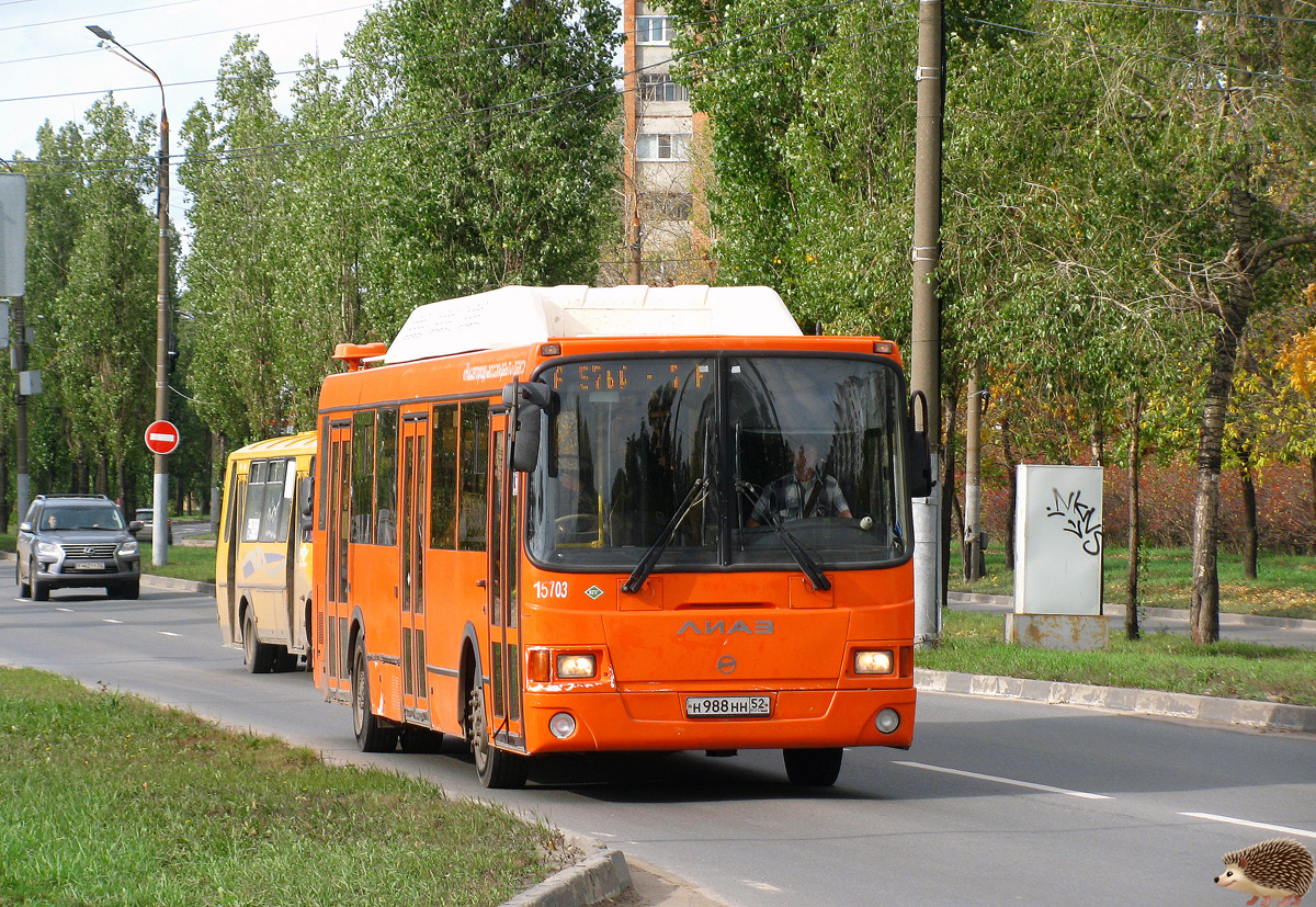 Нижегородская область, ЛиАЗ-5256.57 № 15703