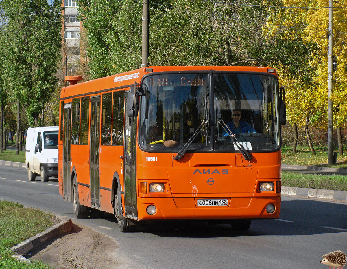 Нижегородская область, ЛиАЗ-5293.60 № 15501