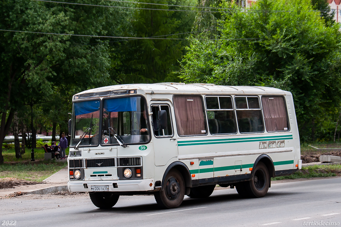 Омская область, ПАЗ-32053 № 39