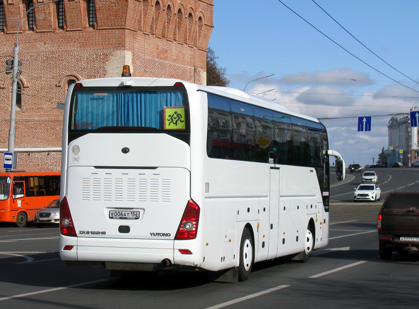 Нижегородская область, Yutong ZK6122H9 № Е 006 АТ 152