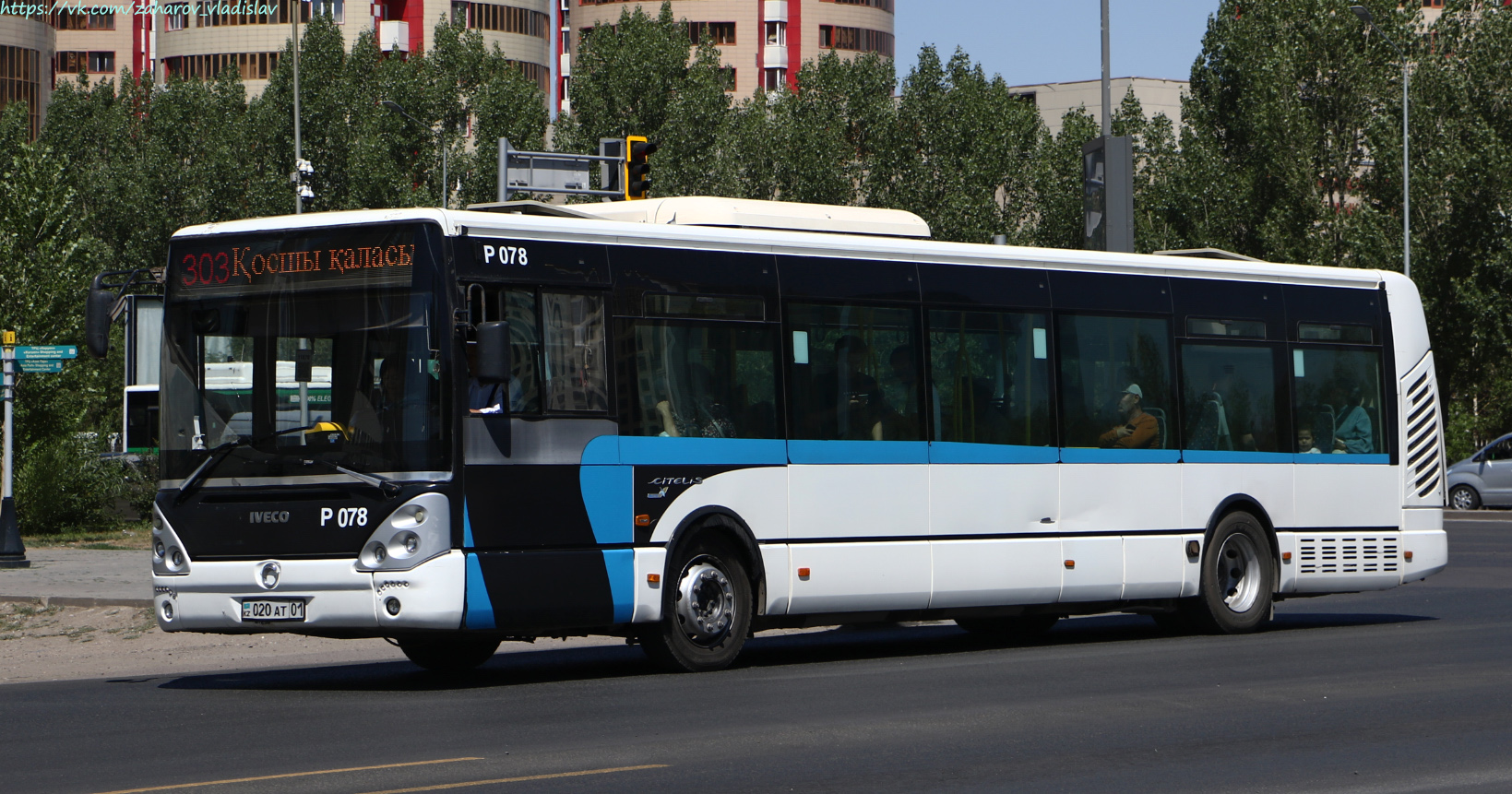 Астана, Irisbus Citelis 12M № P078