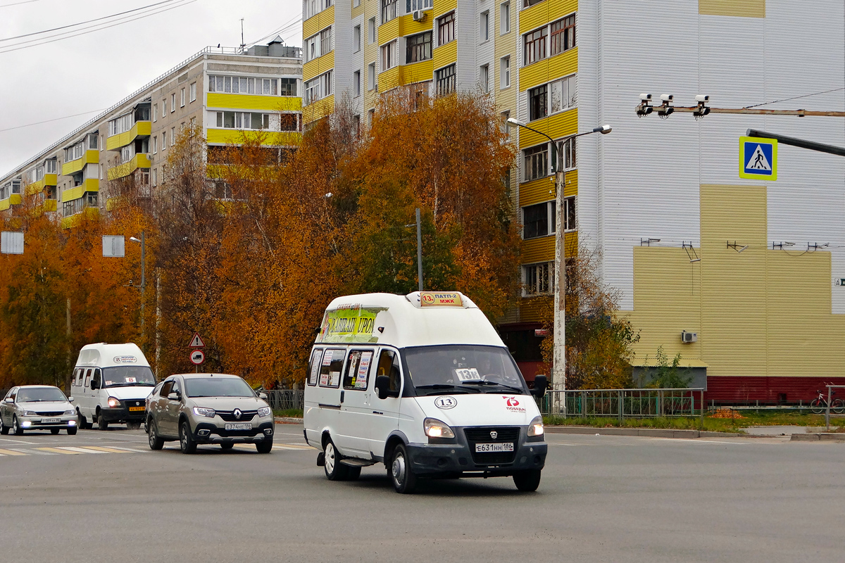 Ханты-Мансийский АО, Луидор-225000 (ГАЗ-3221) № Е 631 НН 186