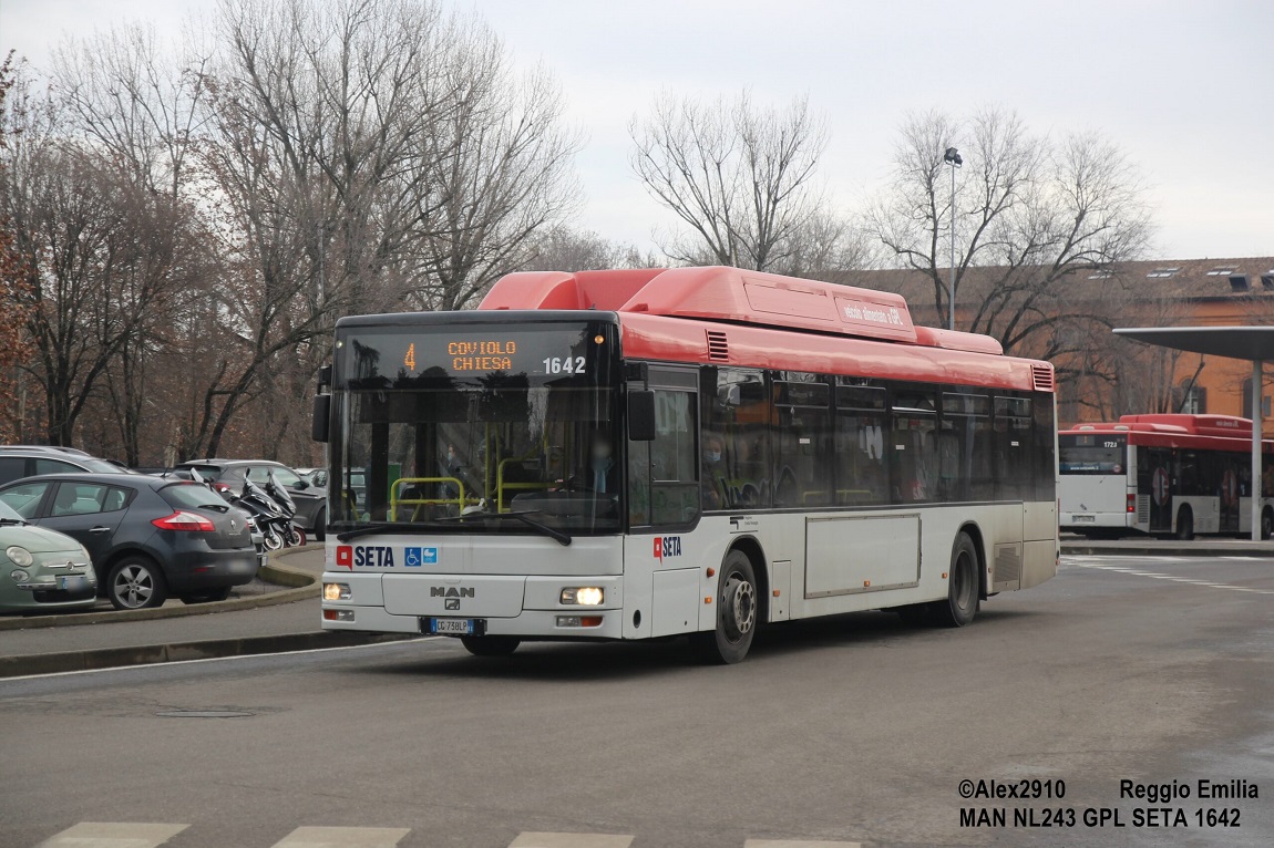 Италия, MAN A21 NL243 LPG № 1642