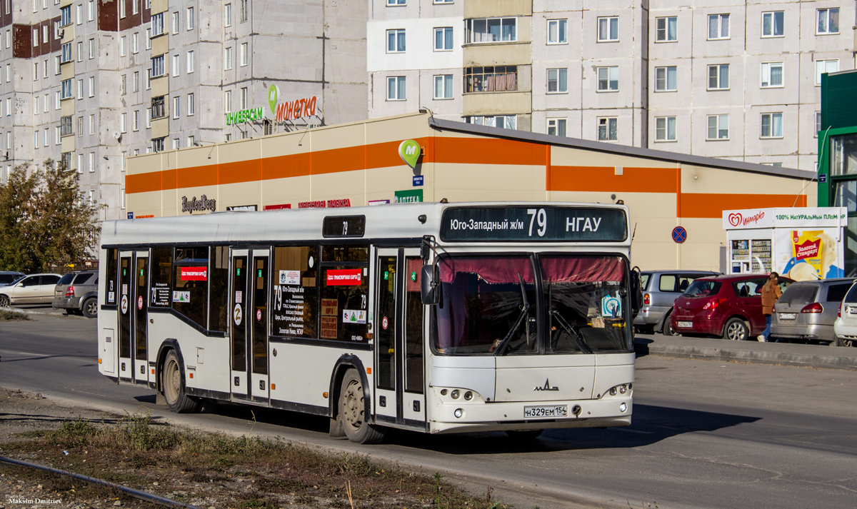 Новосибирская область, МАЗ-103.485 № Н 329 ЕМ 154