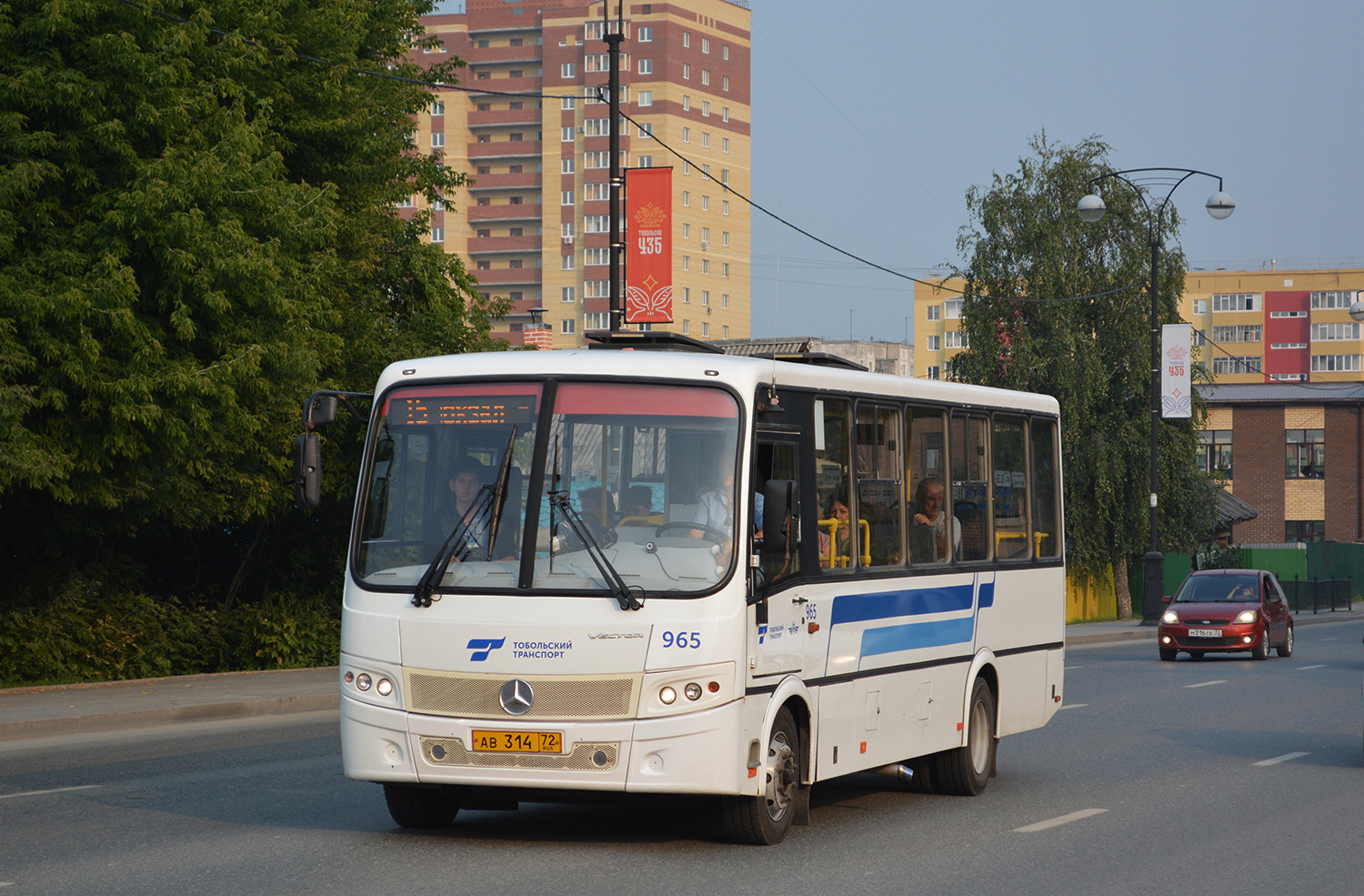 Тюменская область, ПАЗ-320414-05 "Вектор" (1-2) № 965