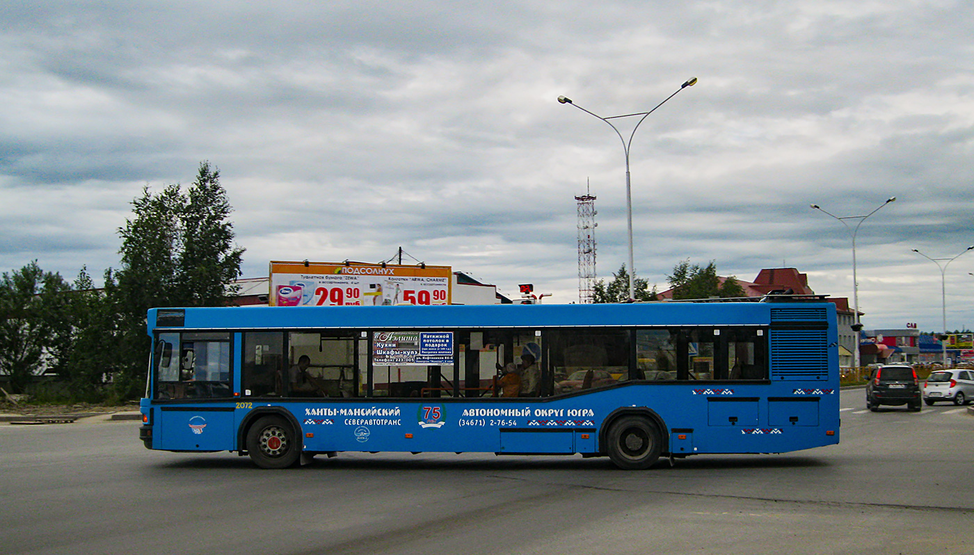 Ханты-Мансийский АО, МАЗ-103.075 № 2072