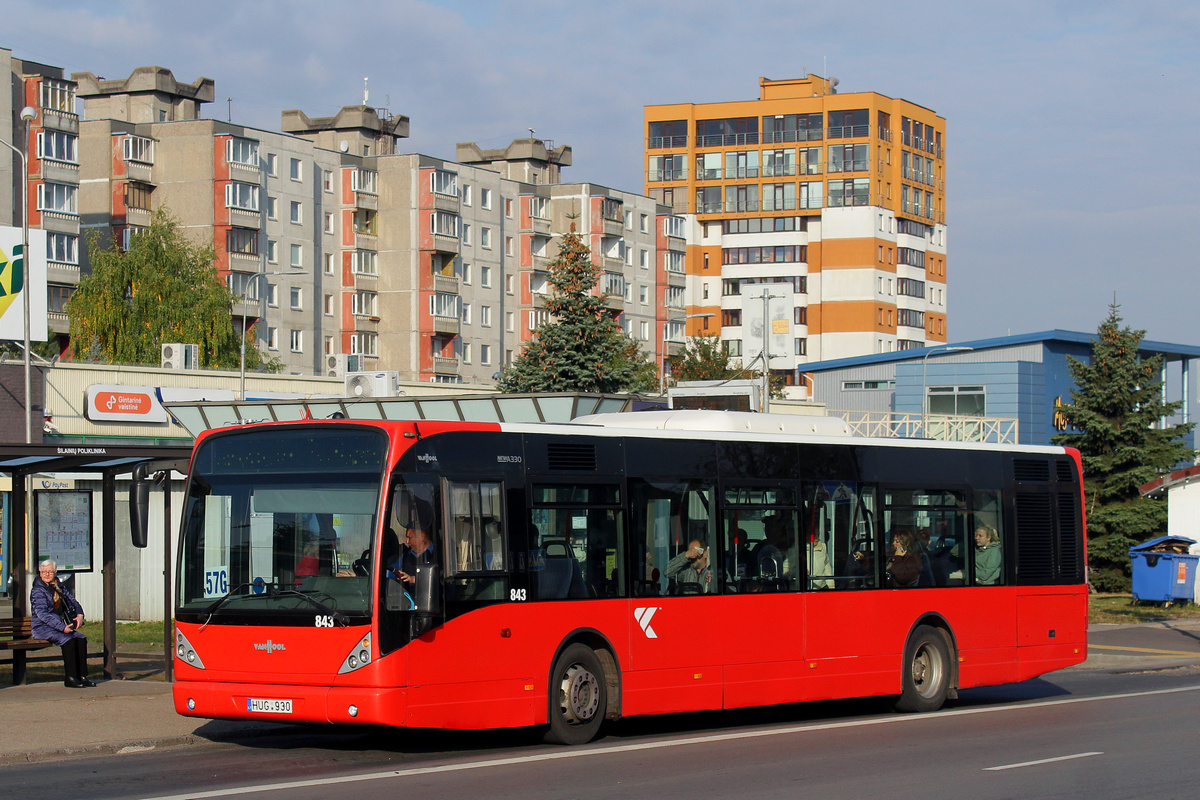 Литва, Van Hool New A330 № 843