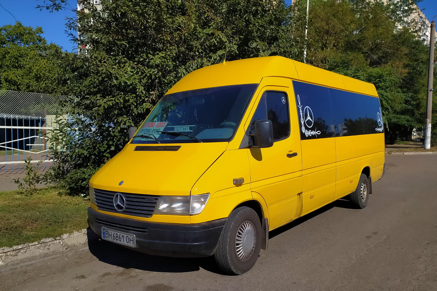 Одесская область, Mercedes-Benz Sprinter W903 312D № BH 6861 OH