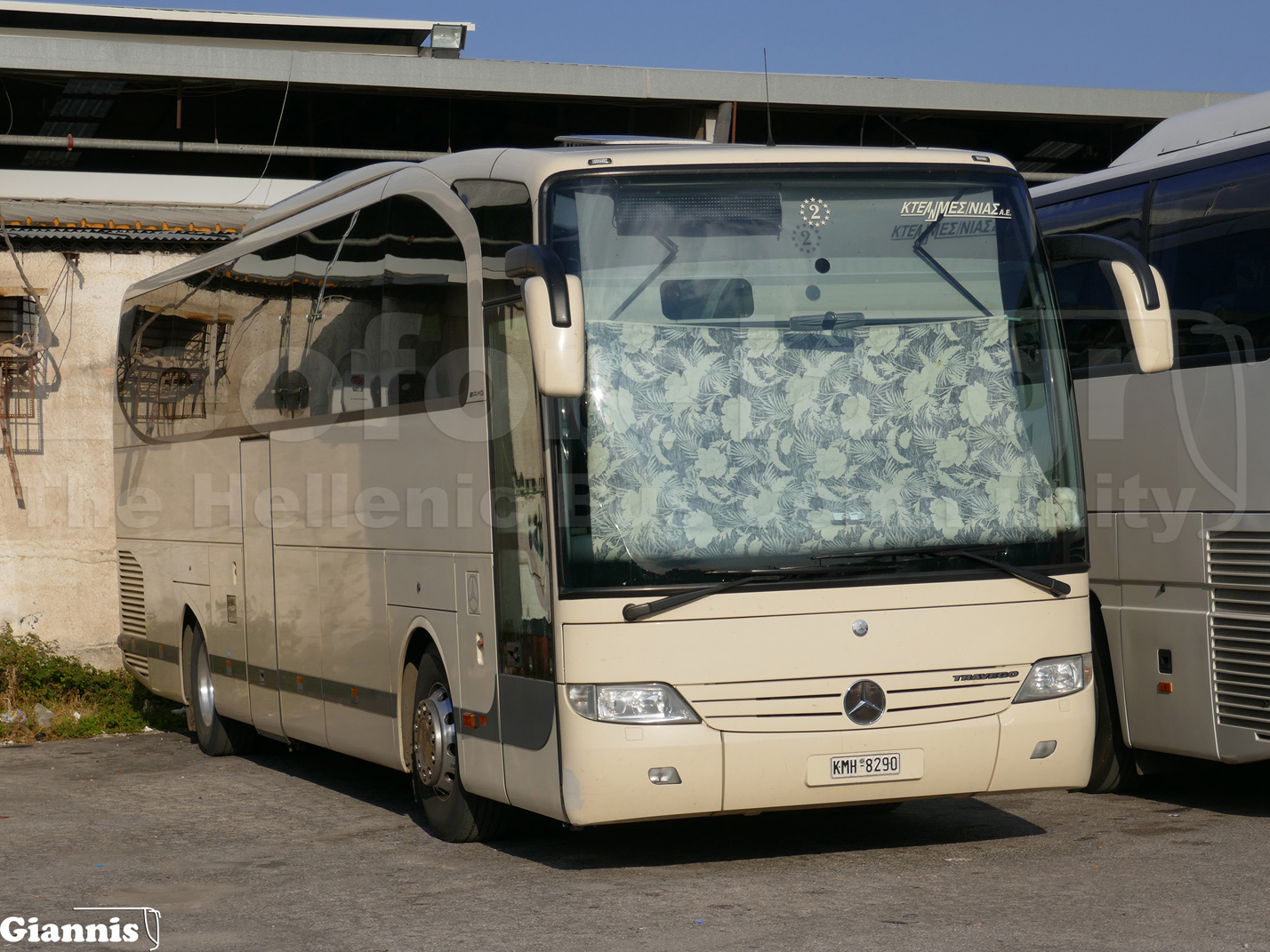 Греция, Mercedes-Benz O580-15RHD Travego № 2