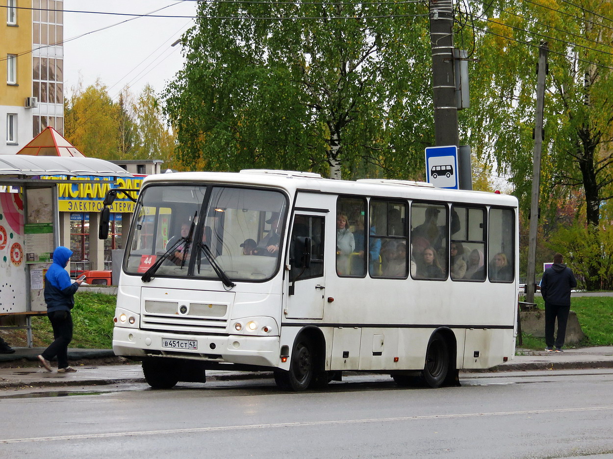 Кировская область, ПАЗ-320402-05 № В 451 СТ 43